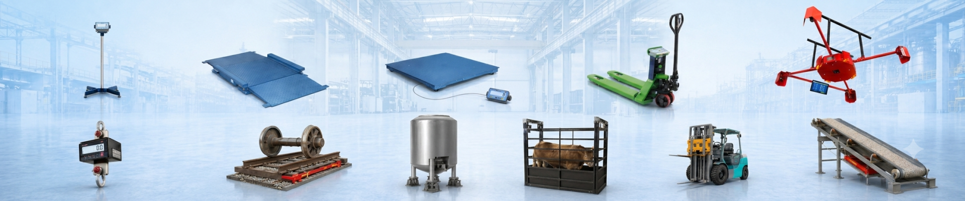 Warehouse weighing and dimensioning systems